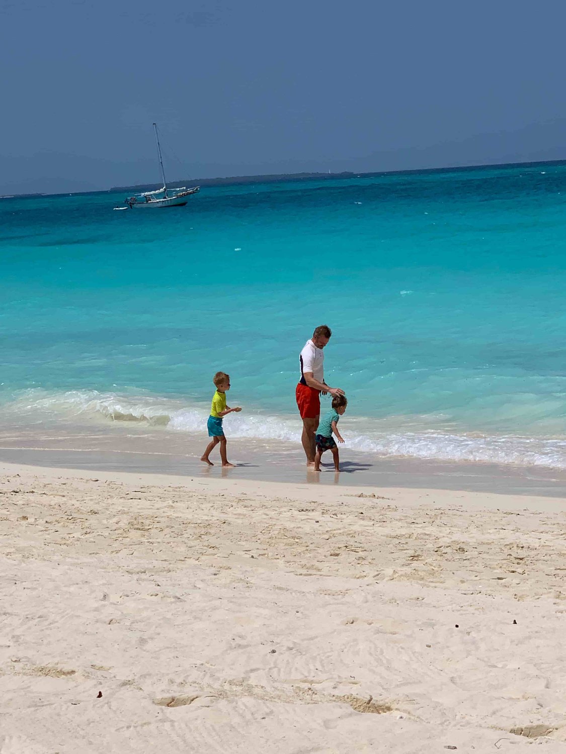 Spaziergang am Sandstrand 