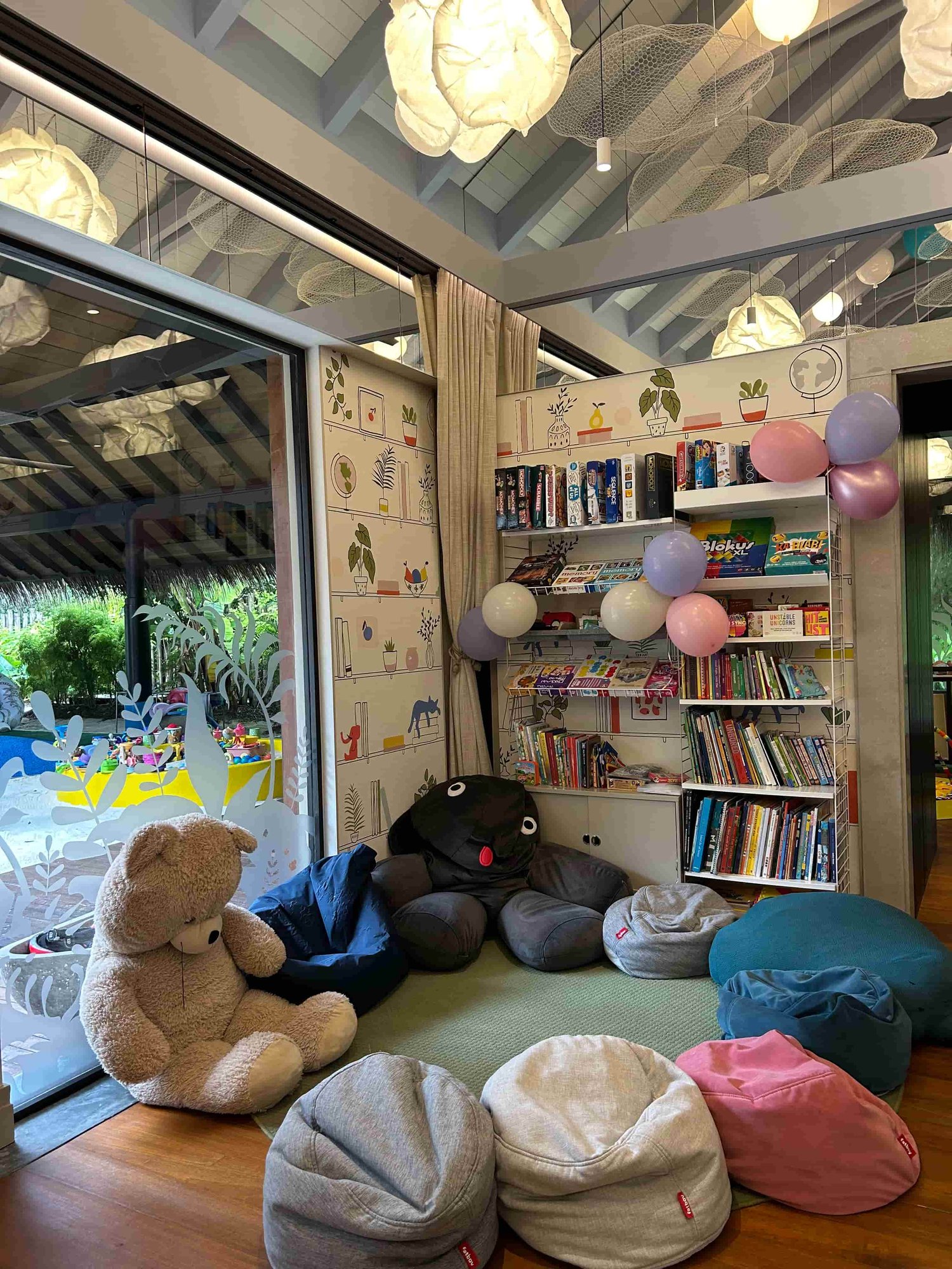 gemütliche Sitzecke im Kids Club