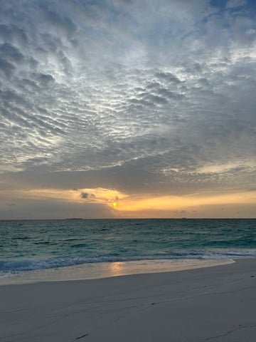 Sonnenuntergang am Strand
