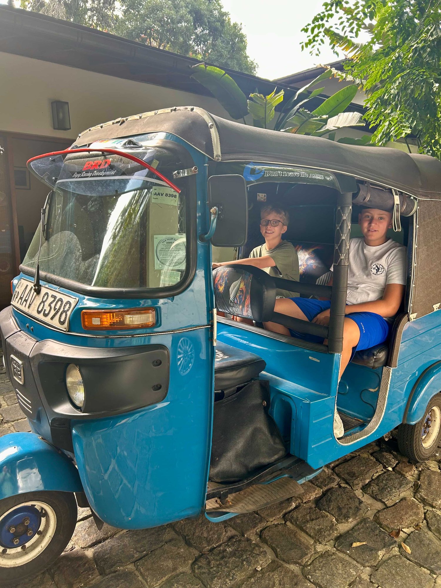 Tuk-Tuk-Fahrt durch Kanya