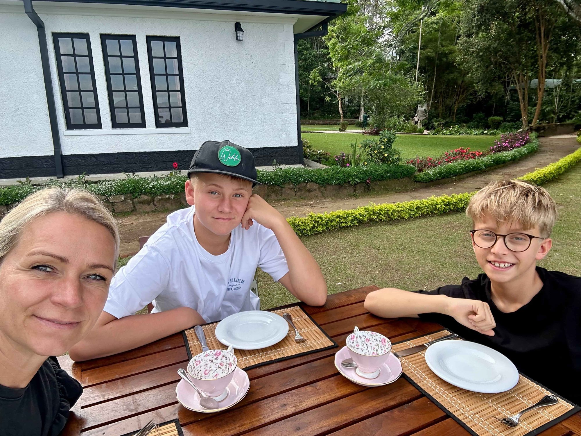Selfie beim Afternoon Tea