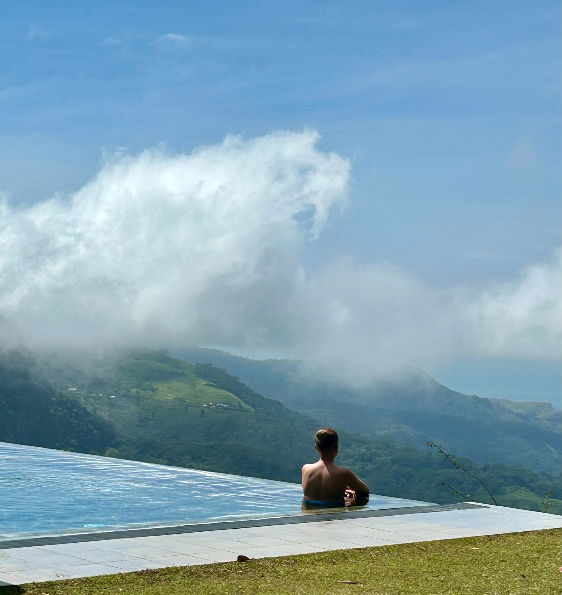Ausblick aus dem Infinity Pool