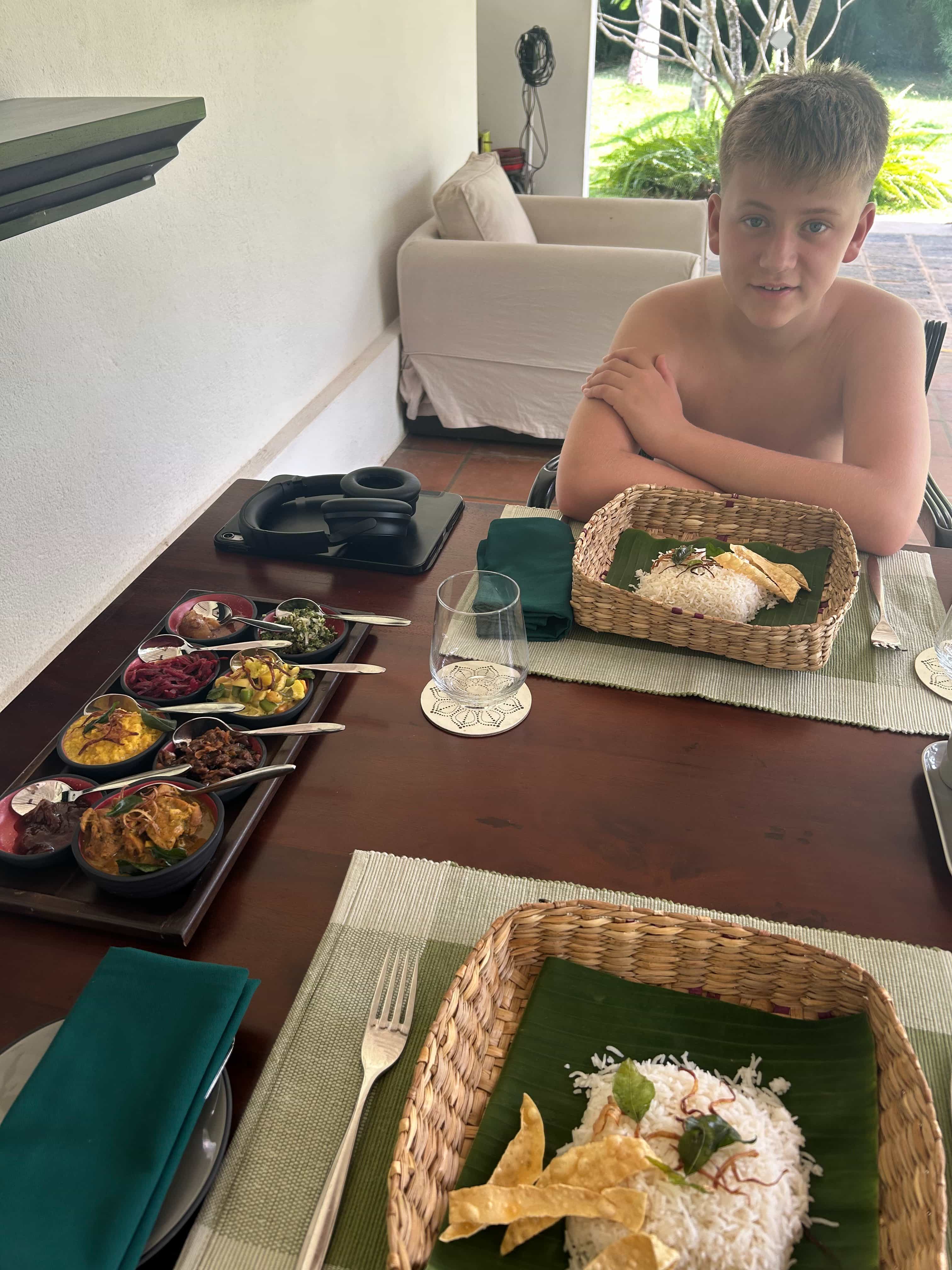 Mittagessen im Uga Riva