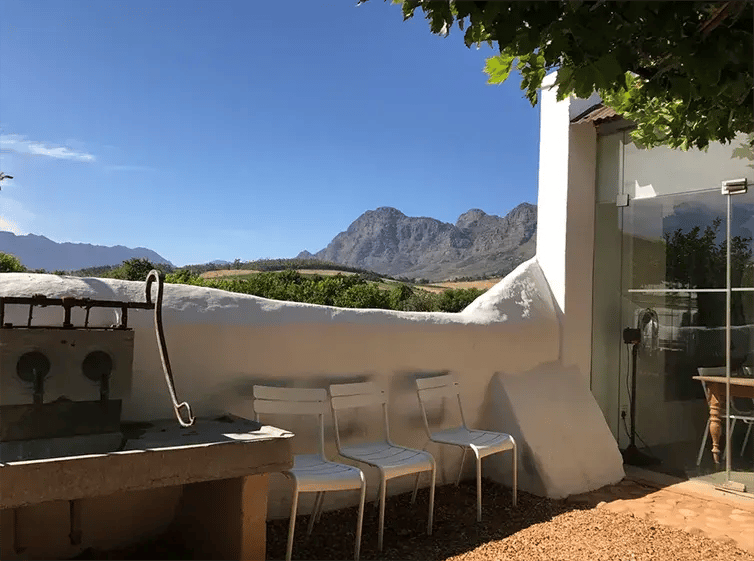 babylonstoren franschhoek sudafrika afrika the family project luxus privatbilder aussicht berge