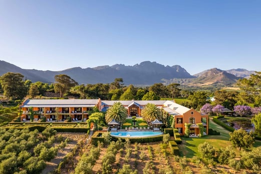 franschhoek house suedafrika winelands familienluxusreisen thefamilyproject aussen