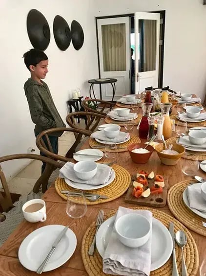 la cle des montagnes franschhoek sudafrika afrika the family project luxus privatbilder kind essen