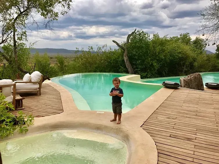 molori safari lodge madikwe sudafrika afrika exklusiv the family project privatbilder pool kind