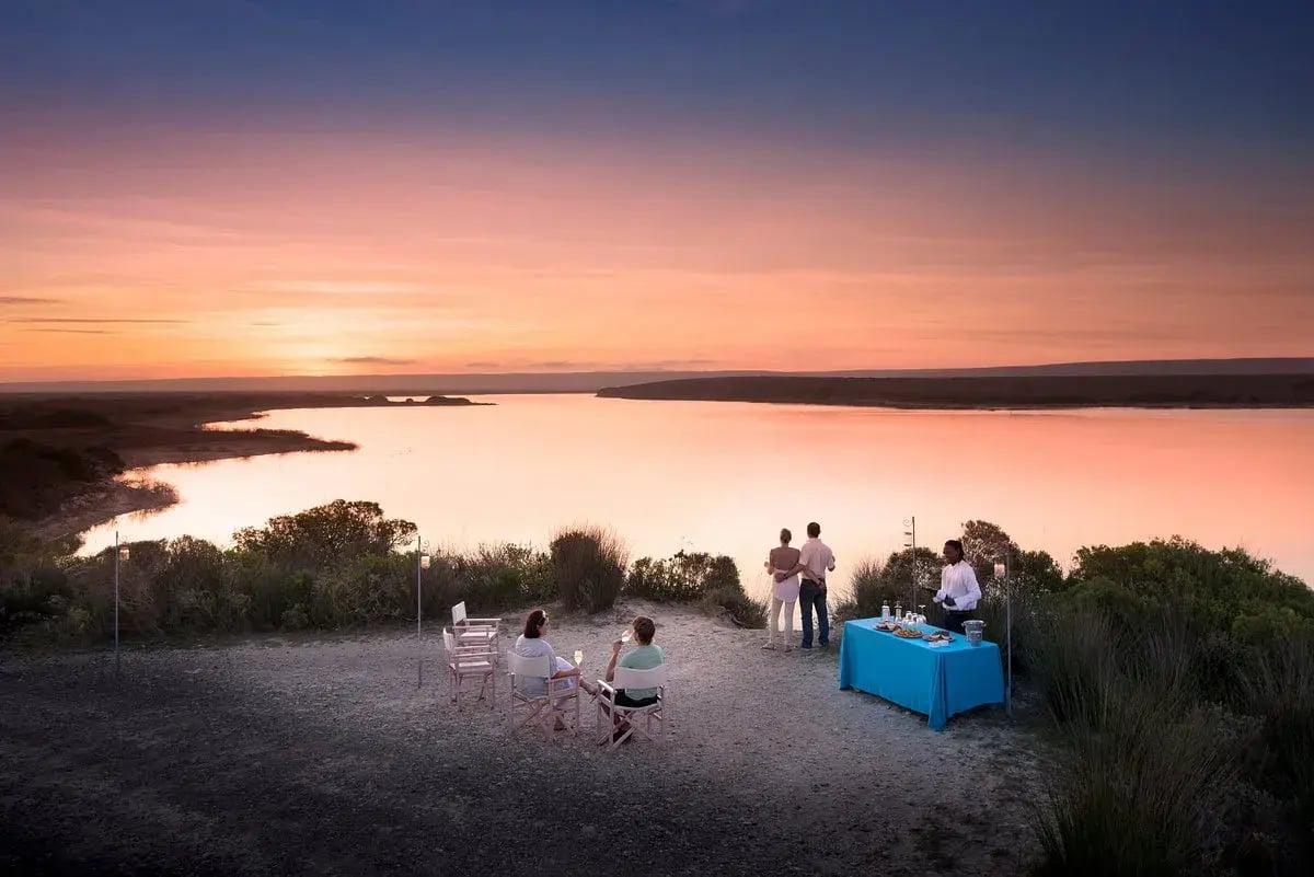 morukuru beach lodge sunset
