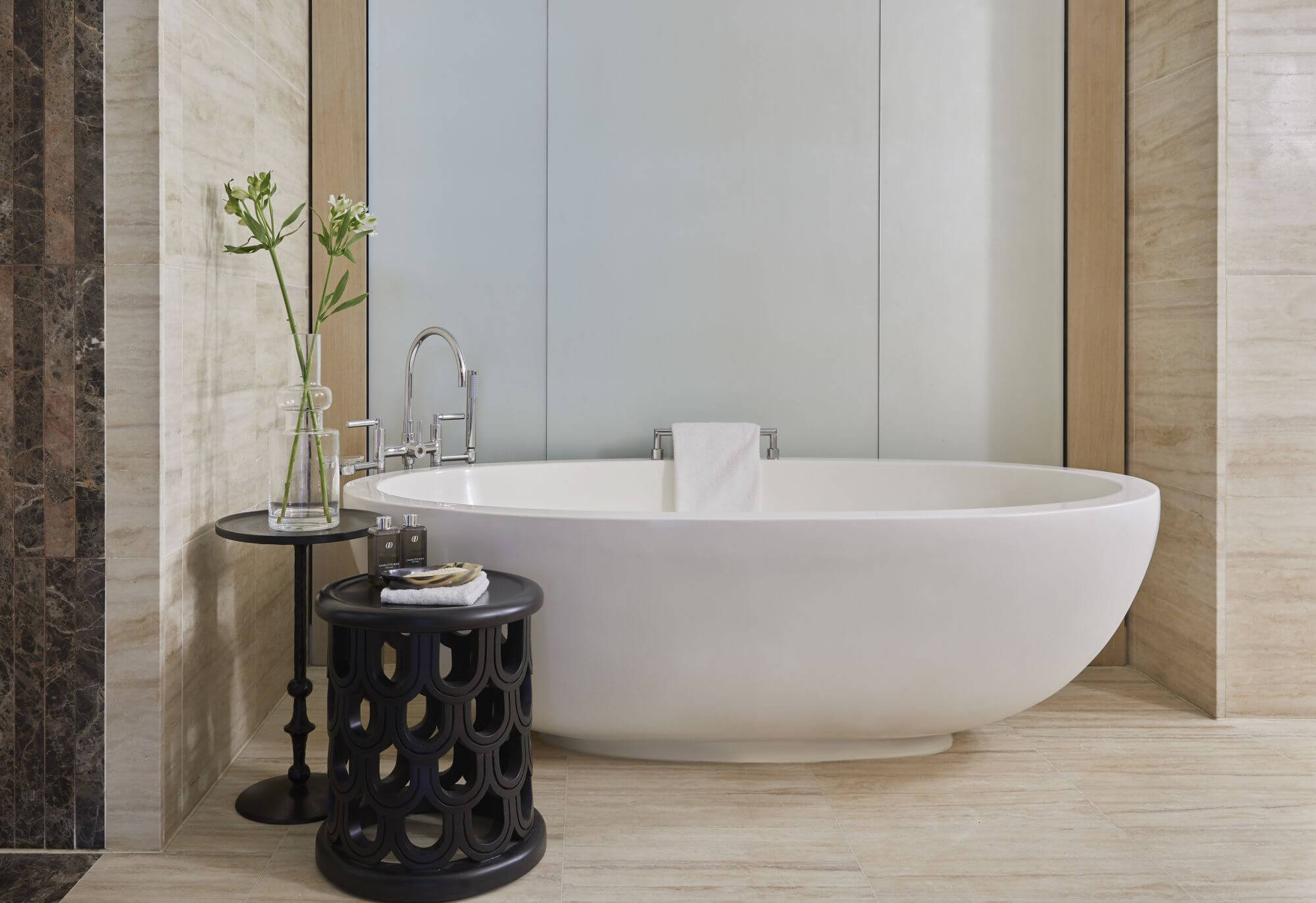 Freistehende Badewanne