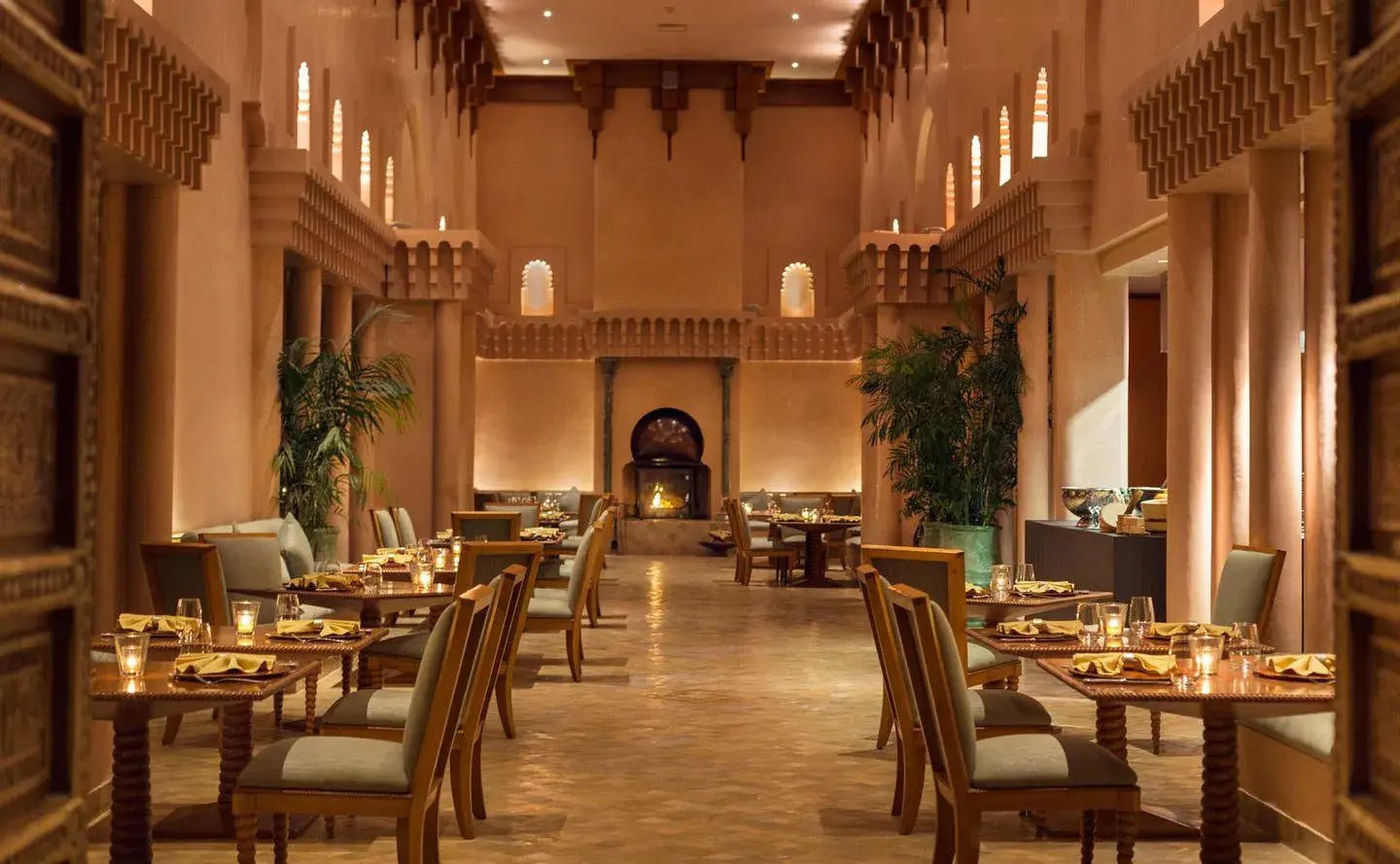 amanjena marrakesch marokko afrika restaurant the family project luxus familie kinder reisen