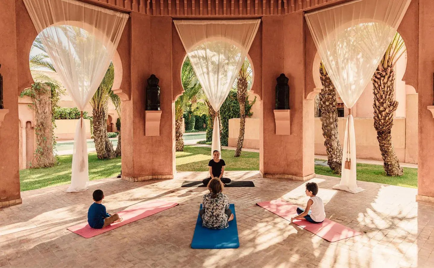 amanjena marrakesch marokko afrika kinderyoga