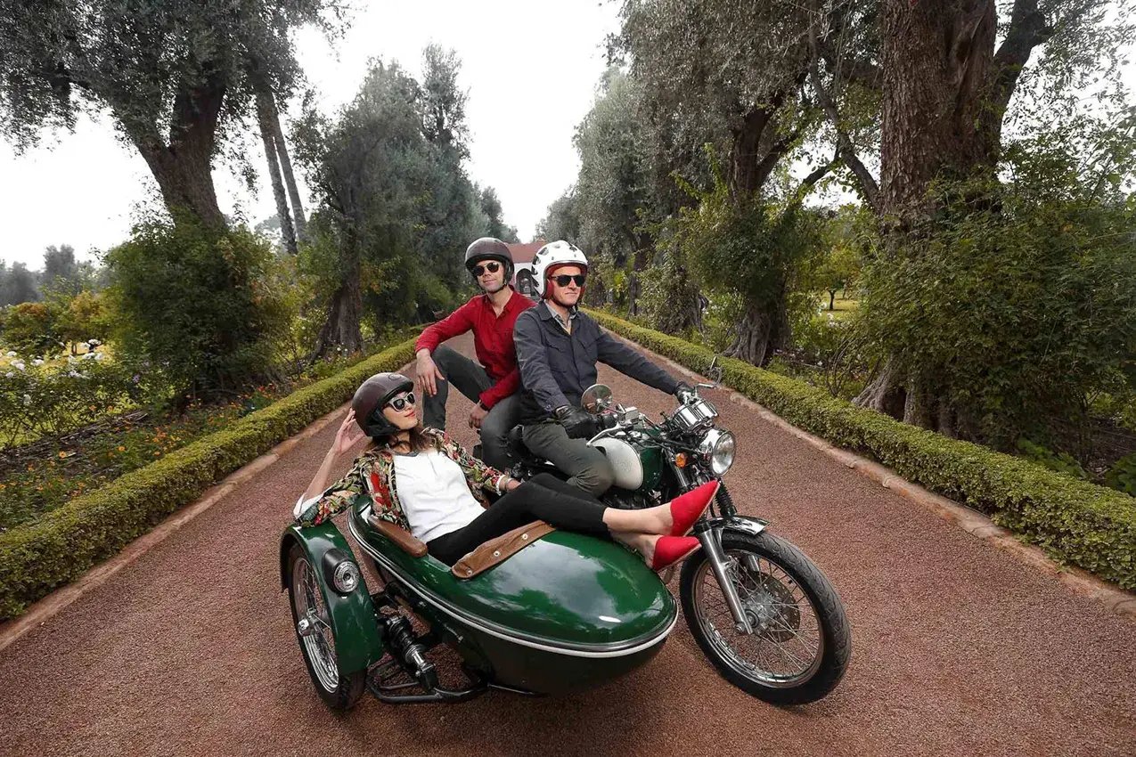 la mamounia marokko motorrad ausflug