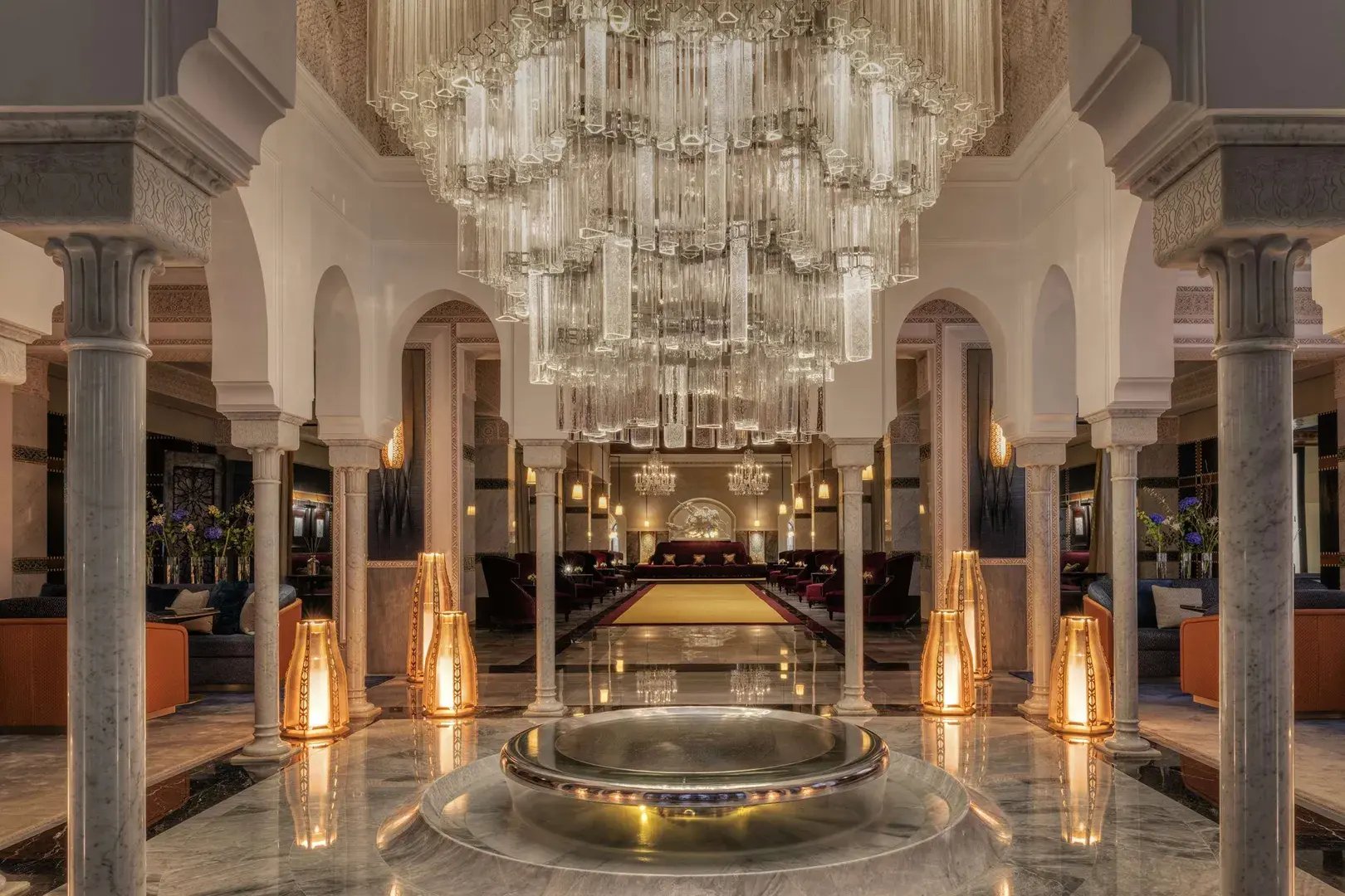 la mamounia marrakesch marokko afrika swimming pool indoor spa the family project luxus familie kinder reisen