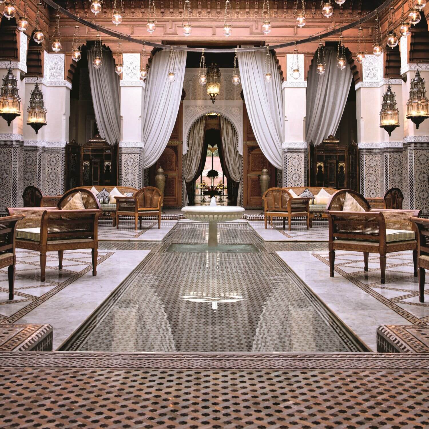 Royal Mansour Innenhof