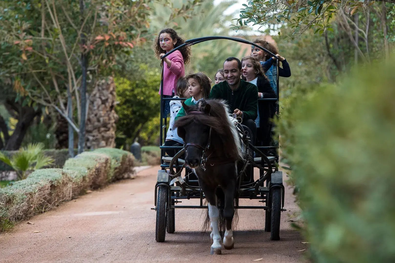 selman marrakech marokko kutschenfahrt