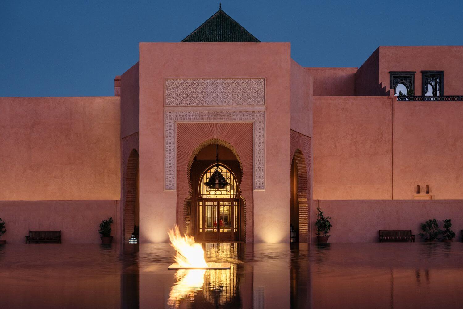 The-Oberoi-Marrakech-Entrance