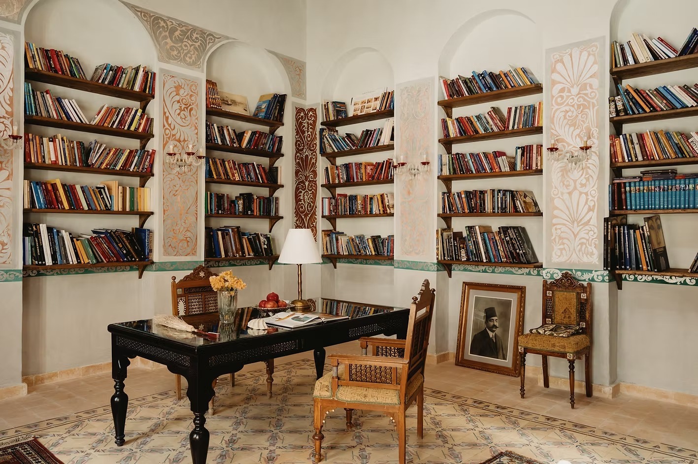 al-moudira-aegypten-familienluxusreise-thefamilyproject-bibliothek