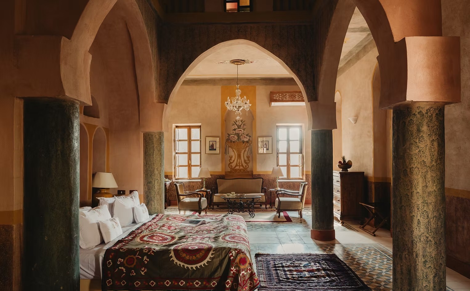 al-moudira-aegypten-familienluxusreise-thefamilyproject-suite-schlafzimmer