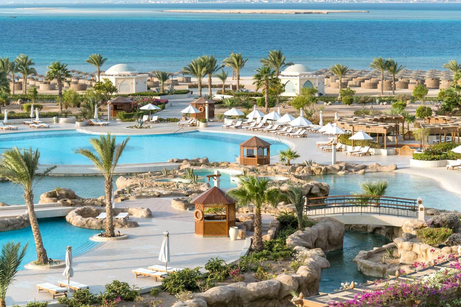 Kempinski Soma Bay Pool Landschaft