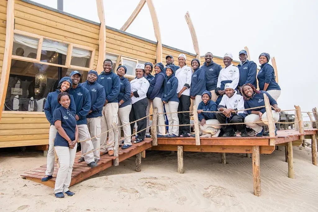 shipwreck lodge namibia staff