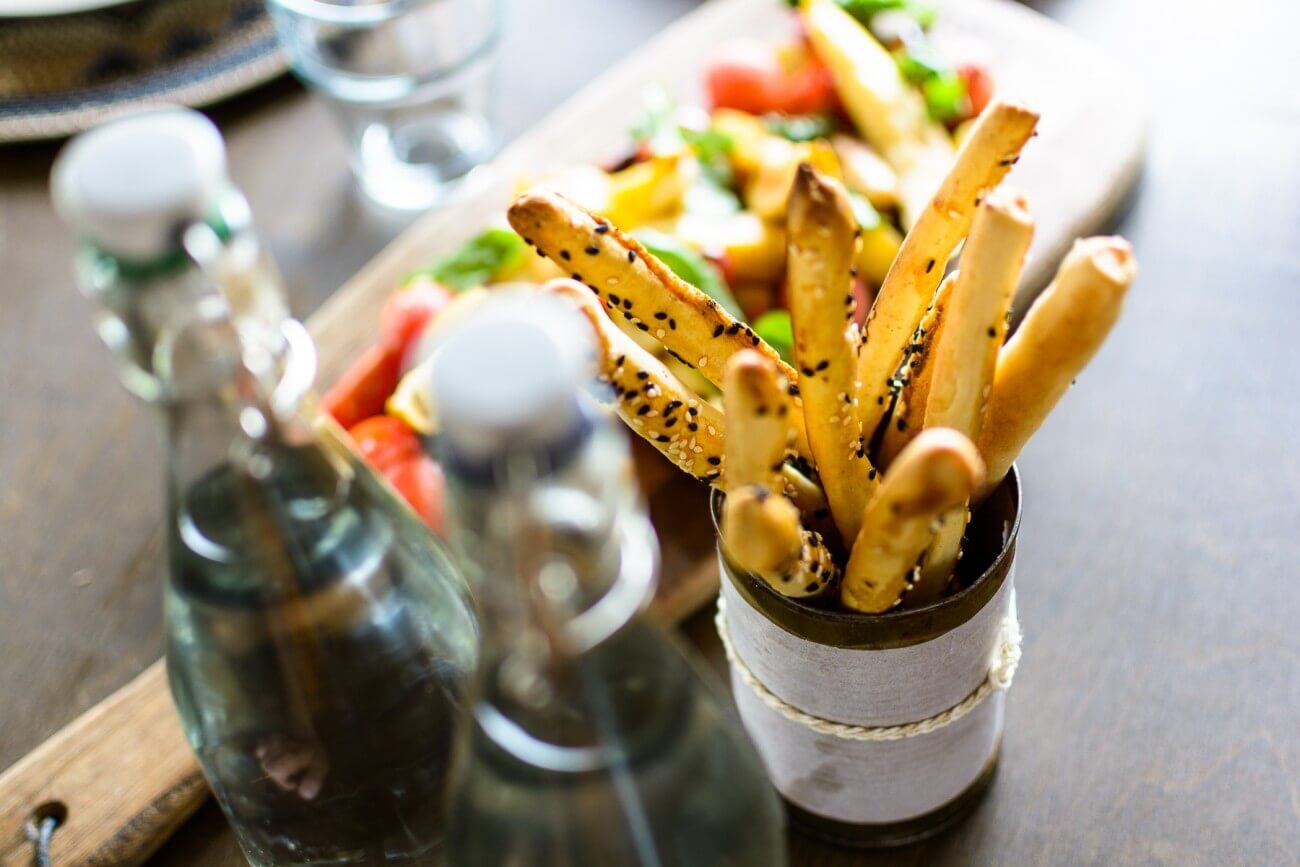 Pommes sterneverdächtig angerichtet.