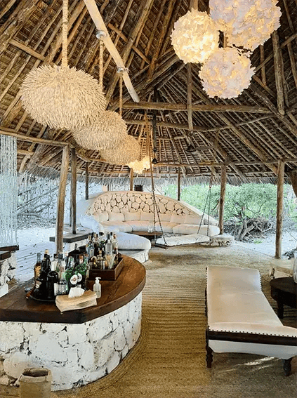 2 andbeyond mnemba island lodge zanzibar sansibar afrika privatbilder bar