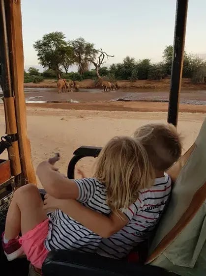 sasaab camp samburu kenia afrika family project luxus familienreise privatbilder kinder safari