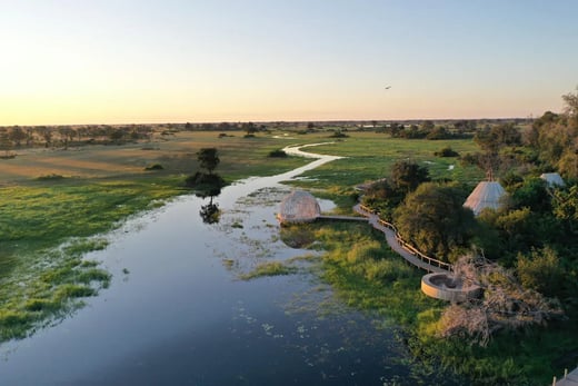 1 jao camp okavango botswana familienreise kinder the family project luxus exklusiv wasser natur entspannung