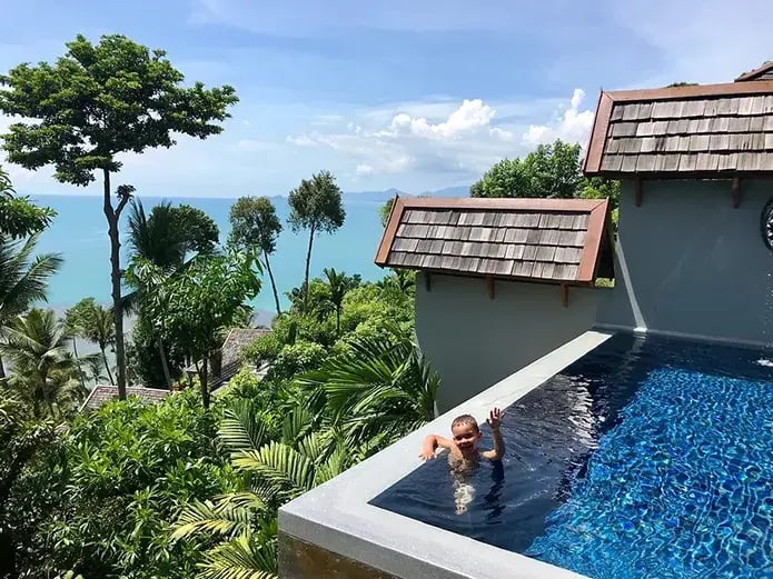 asien thailand fourseasonskohsamui the family project luxus familie kinder privatbilder pool