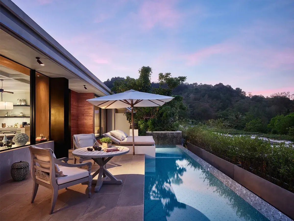 asien thailand phuket rosewood the family project familie kinder luxus reisen strand natur urlaub privat villa wohnraum