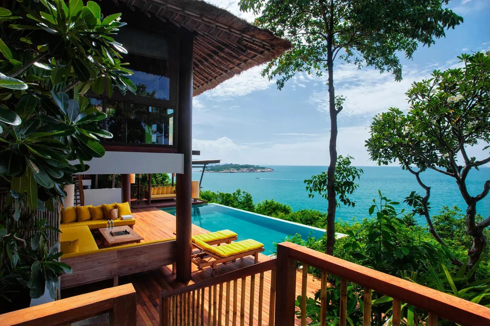 asien thailand kohsamui sixsenseskohsamui the family project familie kinderfreundlich luxus ocean front pool villa suite
