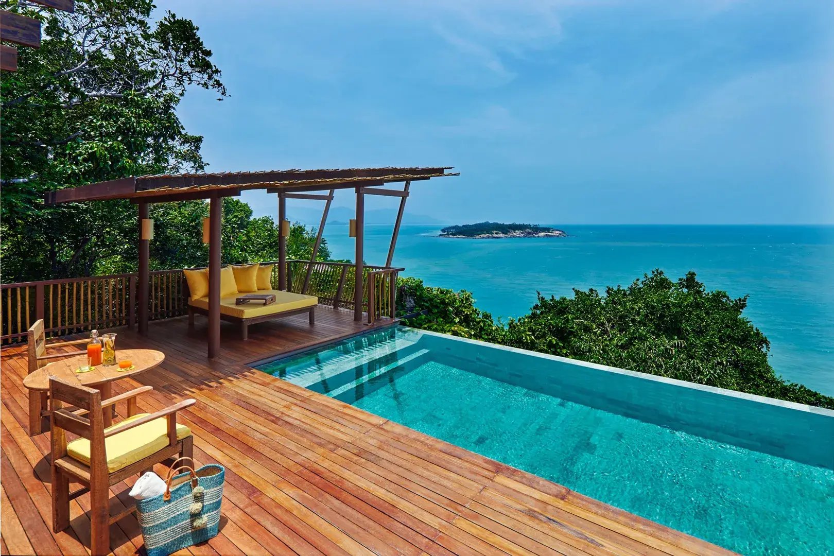 asien thailand kohsamui sixsenseskohsamui the family project familie kinderfreundlich ocean front pool villa suite terrasse