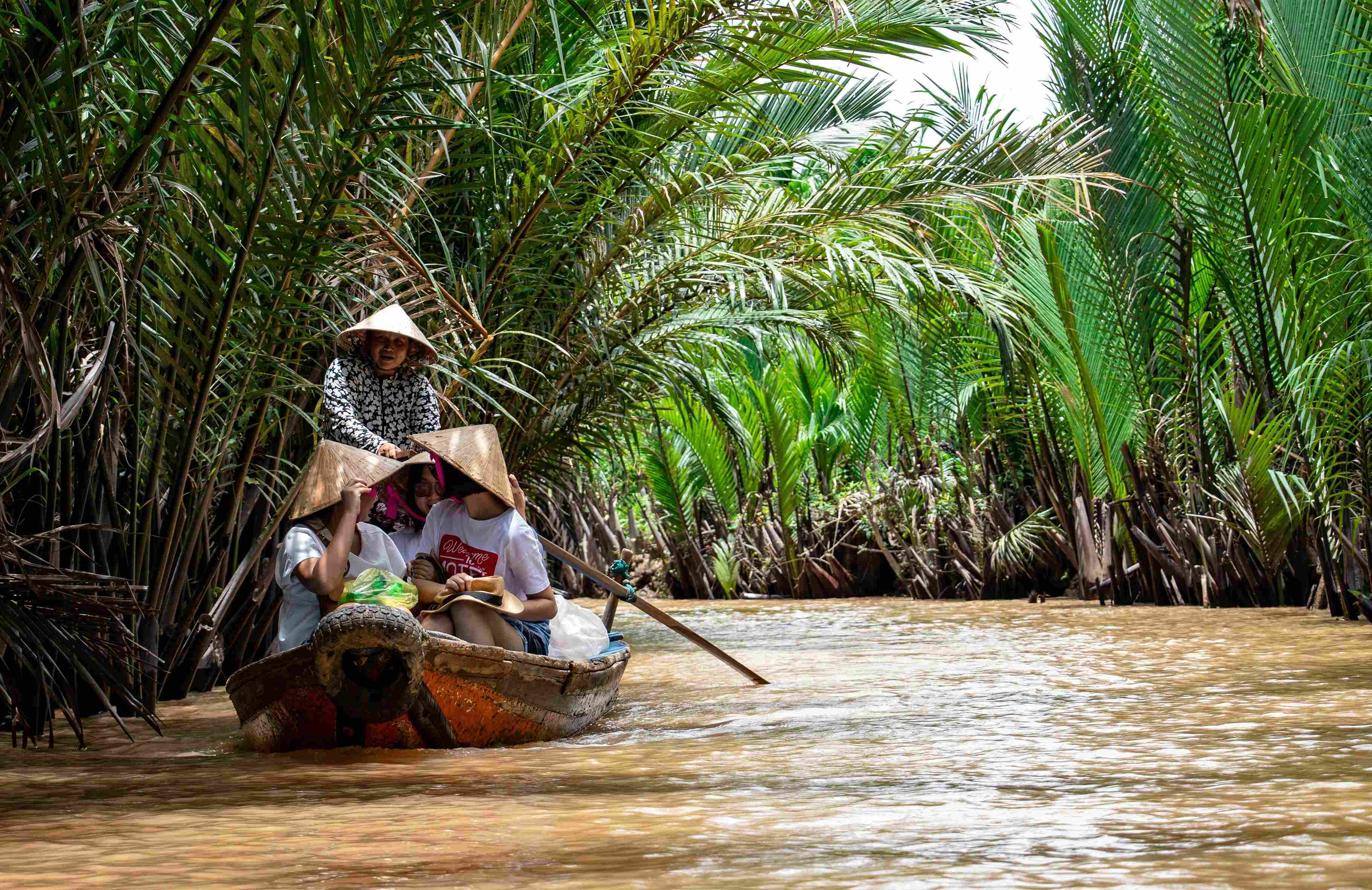 vietnam-hue bootfahren auf dem Fluss