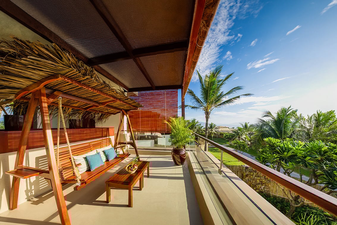 Fusion Resort Cam Ranh Familienluxusreisen TheFamilyProject Balkon