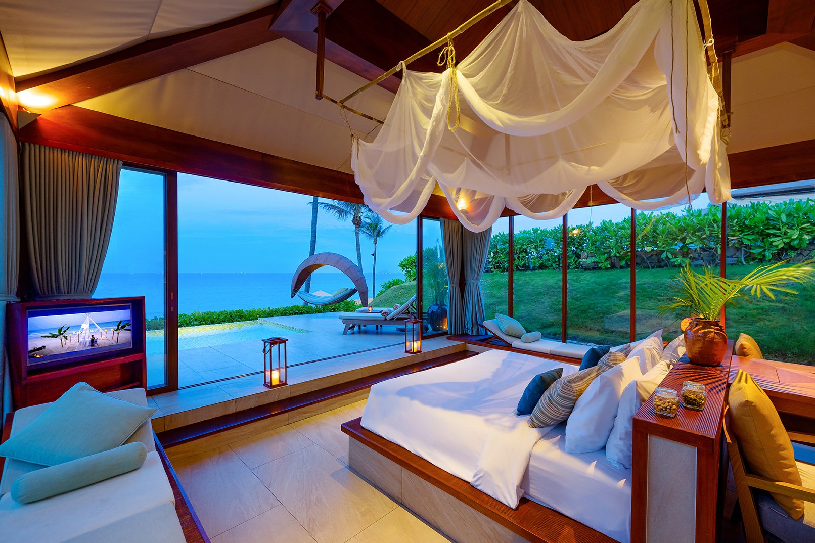 Fusion Resort Cam Ranh Familienluxusreisen TheFamilyProject Schlafzimmer