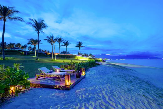 Fusion Resort Cam Ranh Familienluxusreisen TheFamilyProject Strand