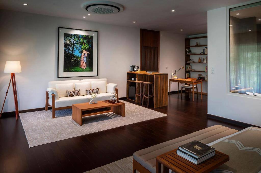 Farmhouse Resort & Spa Smiling Gecko Familienluxusreisen TheFamilyProject Wohnbereich