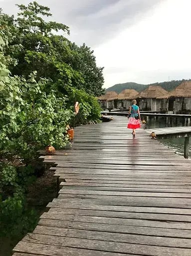 song saa private island koh rong archipelago kambodscha asien privatbilder walkway