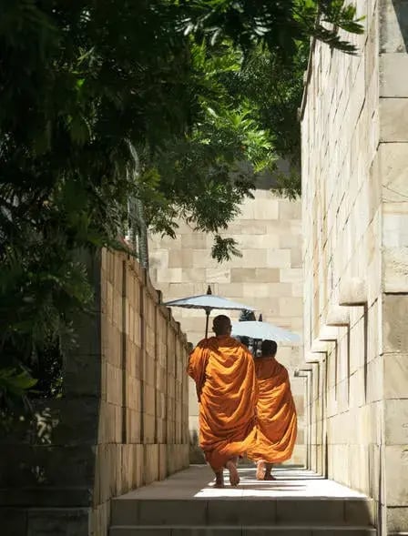 amanjiwo monks