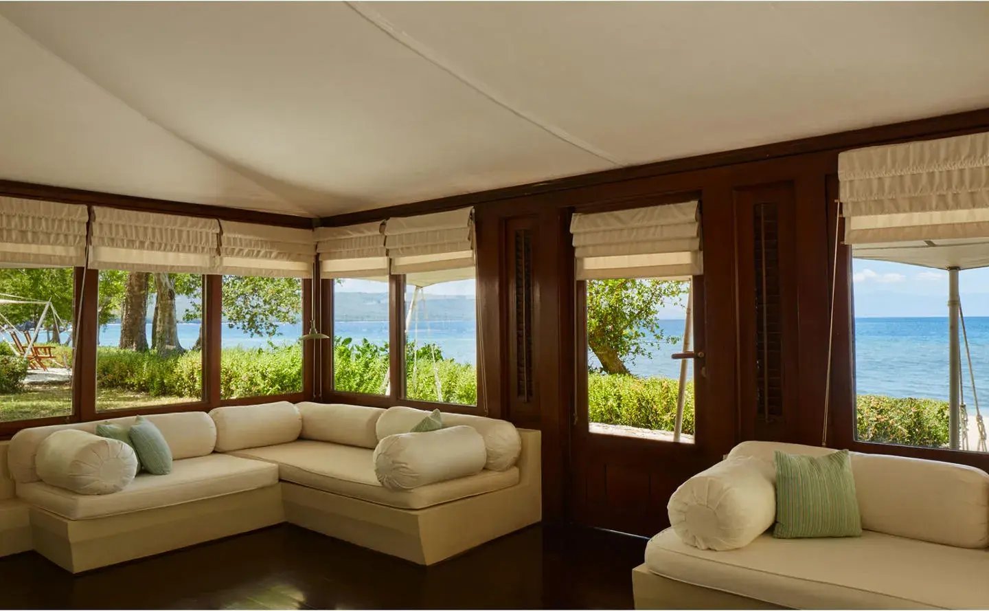 asien amanwana the family project luxus urlaub zelt strand meer natur ursprunglich 11