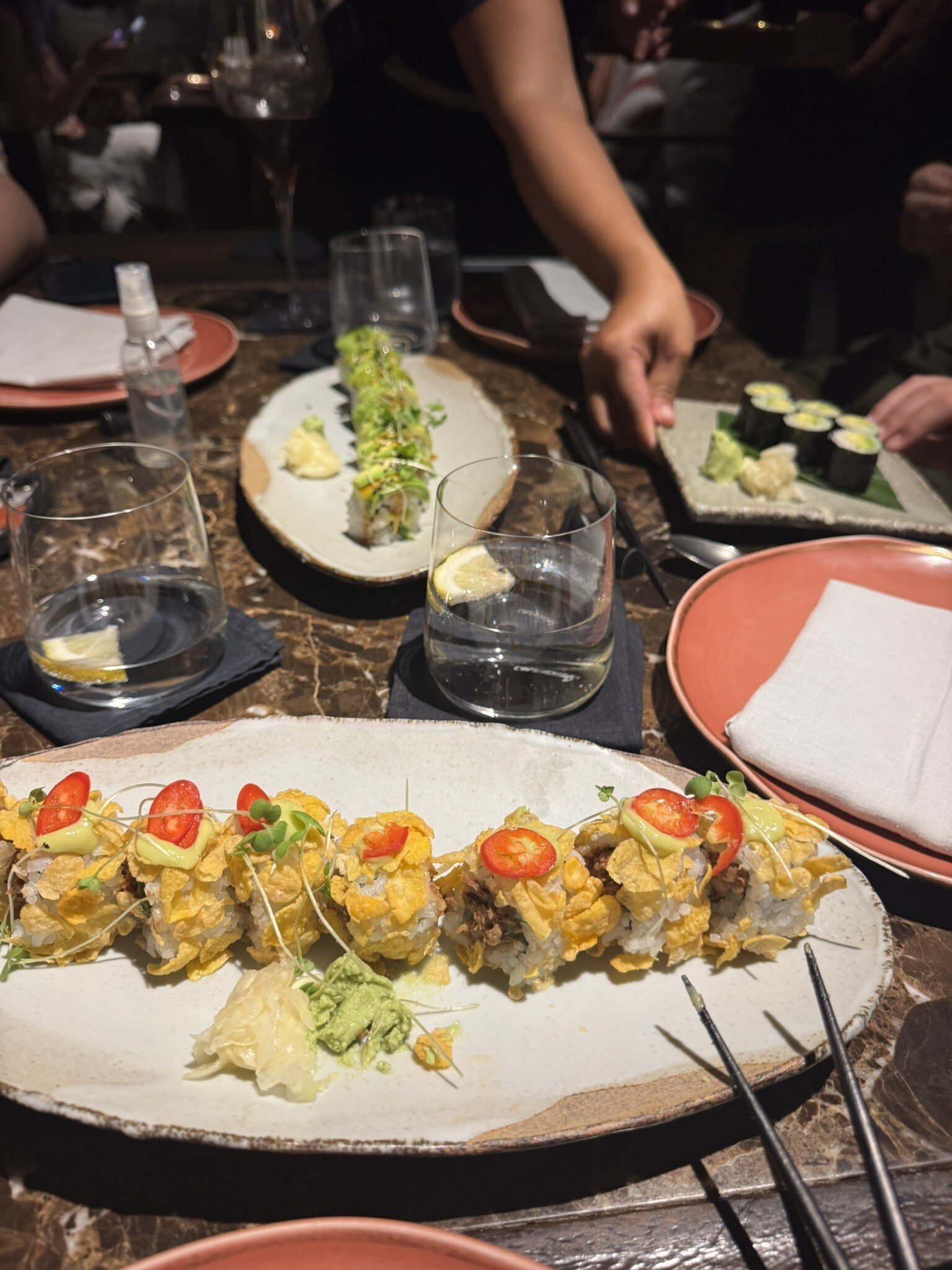 Mandapa Sushi zum Dinner