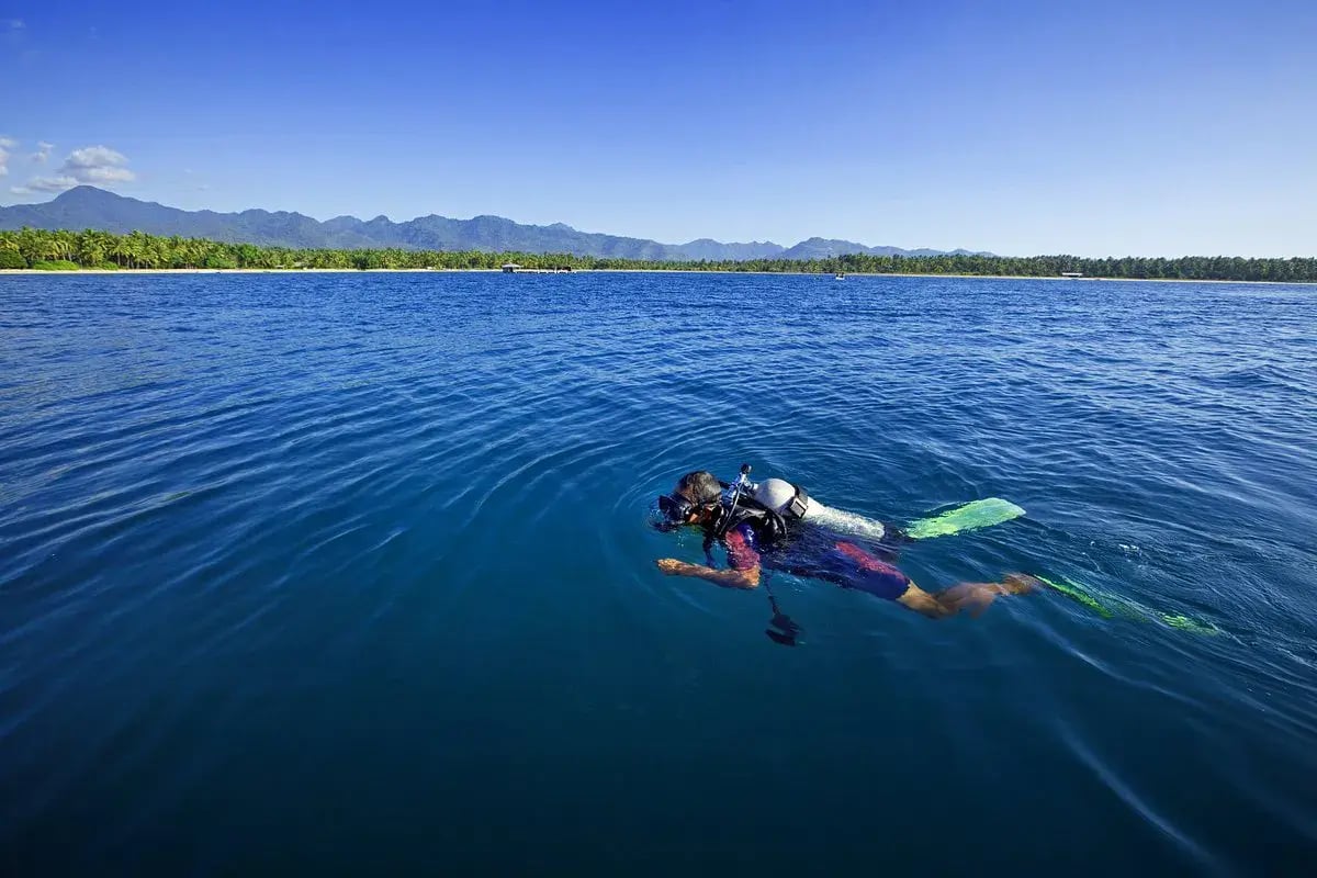 oberoi lombok diving