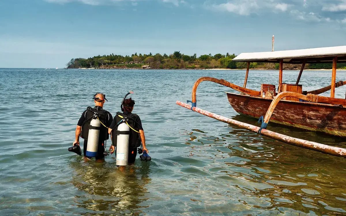 oberoi lombok tauchen