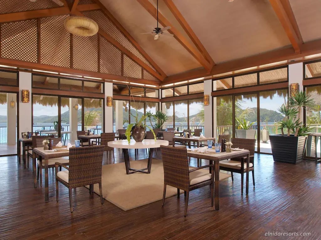 el-nido-pangulasian-island-familienluxusreisen-thefamilyproject-restaurant