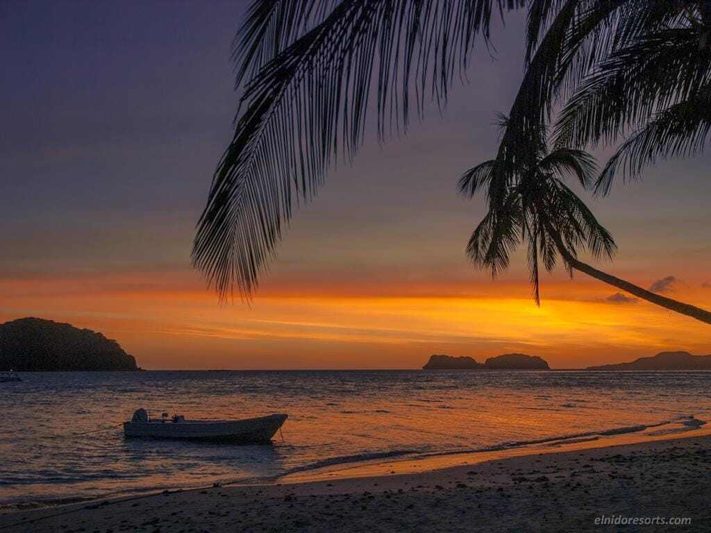 el-nido-pangulasian-island-familienluxusreisen-thefamilyproject-sunset