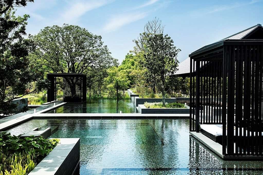 Amanemu Resort Familienluxusreisen TheFamilyProject Poolanlage