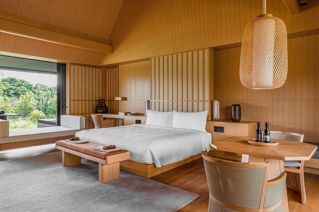 Amanemu Resort Familienluxusreisen TheFamilyProject Schlafzimmer