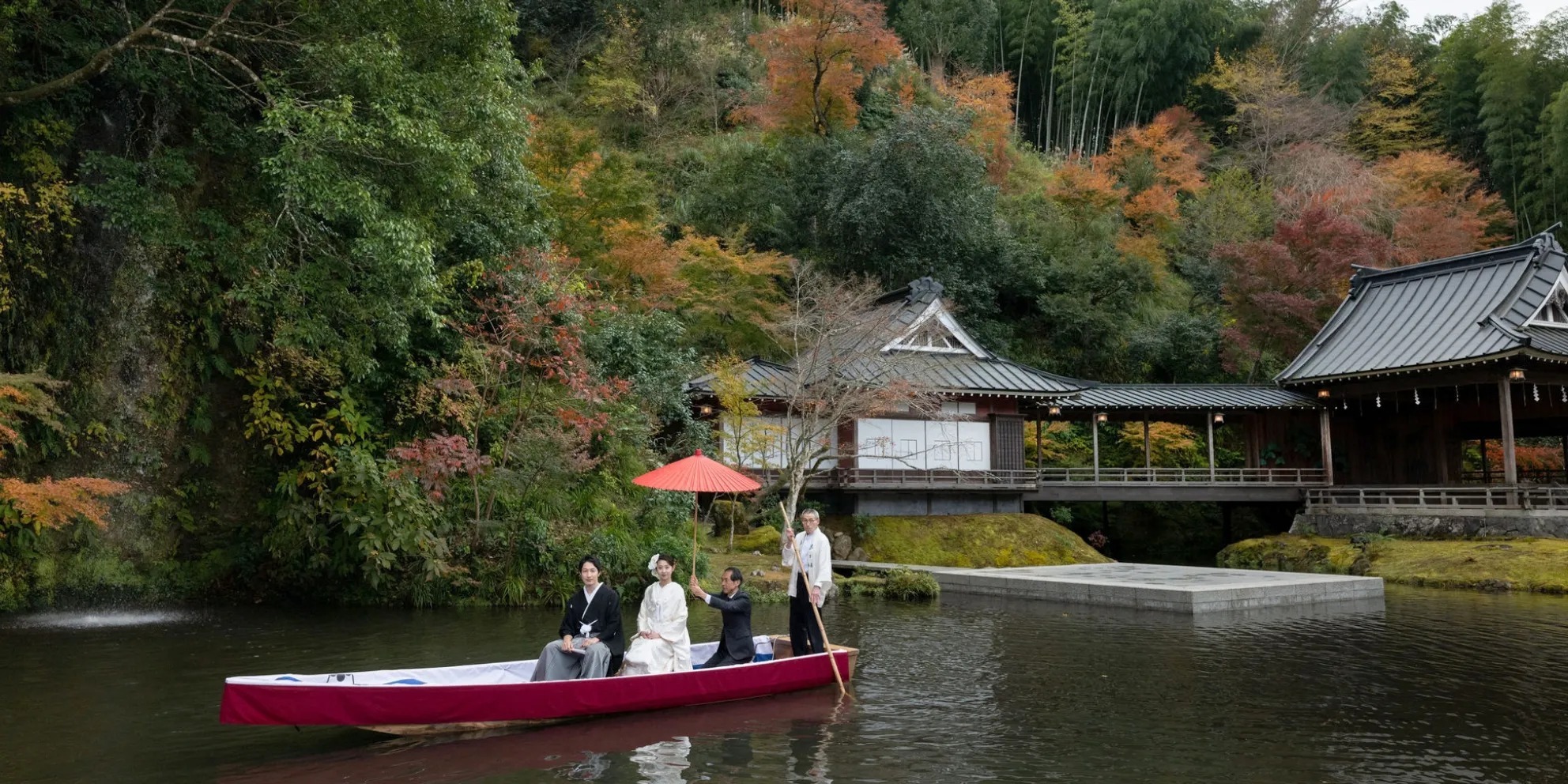 Hochzeitsfeier im Asaba Ryokan