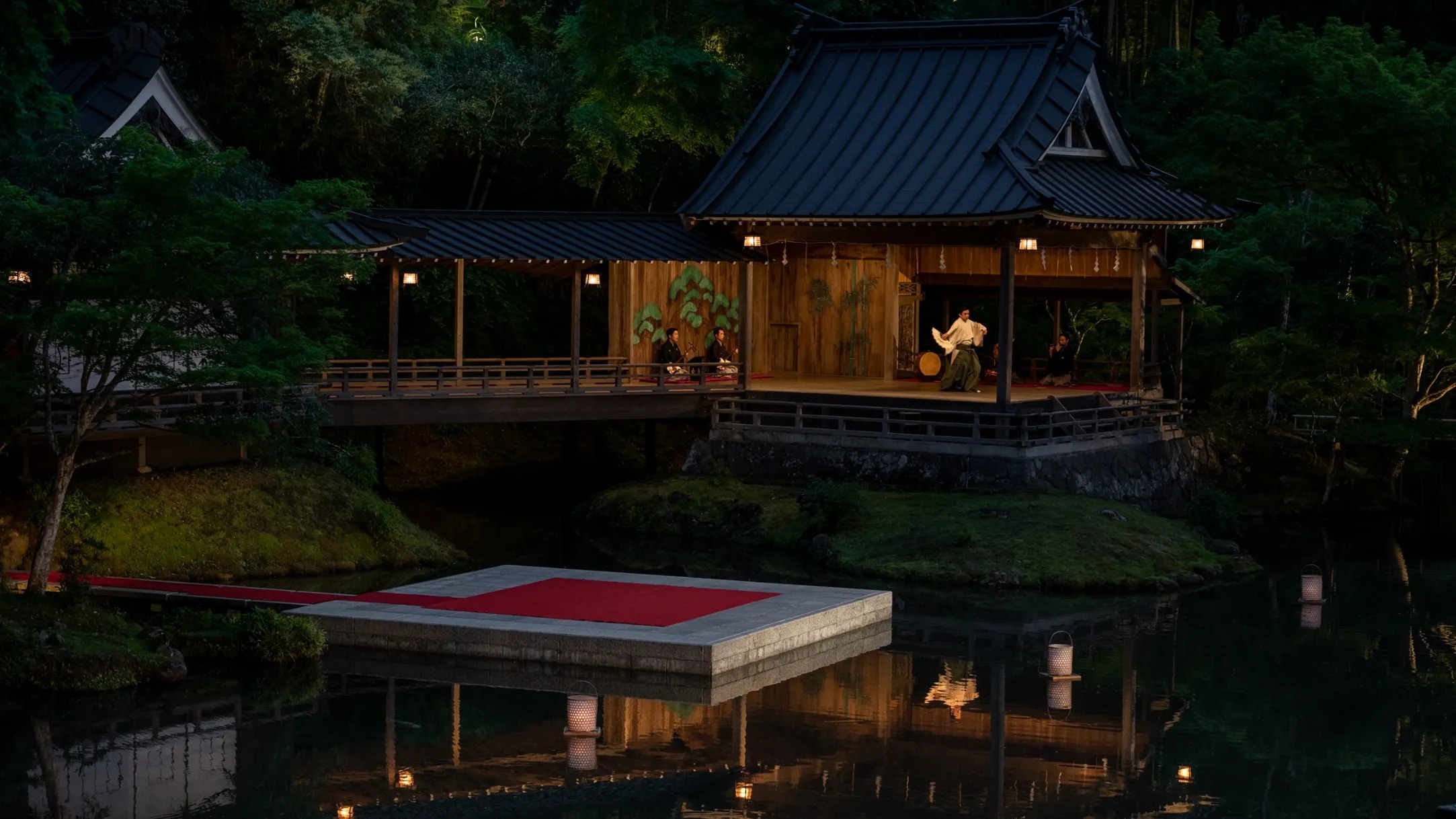 Asaba Ryokan nachts
