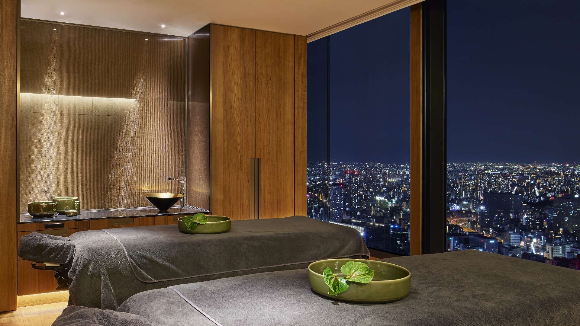 Massage in der privaten Suite im Bulgari Tokyo